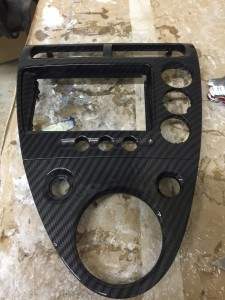 Hydro Dipping Staffordshire Type-R interior stereo surround Carbon