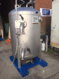 low pressure blasting bead blasting tank refurbishment cylinder refurb