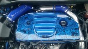 Hydro Dipped Astra VXR Engine Covers Cash Cow