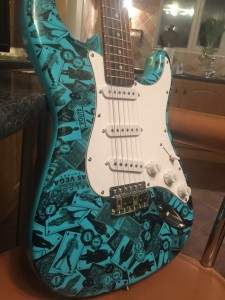 Hydro Dipped Encore E6 Electric Guitar Casino