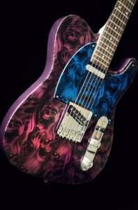 Hydro Dipped StrummA Tele Style Electric Guitar Customise