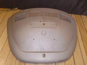 Low Pressure Blasting 1978 VW Beetle Blasted Glass Grit Primed rust buster 