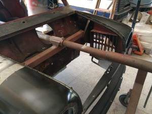 Low Pressure Blasting Mini After Blasting and primed rust buster
