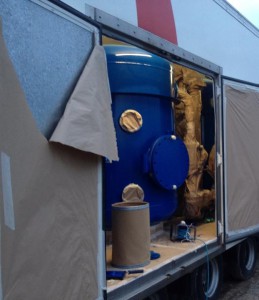 de-ionised water mobile treatment tank 