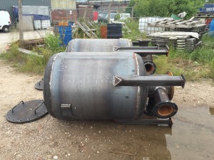 Low Pressure Blasting Vessel Blasted primed and painted