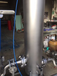 low pressure blasting bead blasting tank refurbishment cylinder refurb