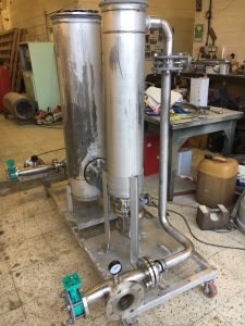 low pressure blasting bead blasting tank refurbishment cylinder refurb